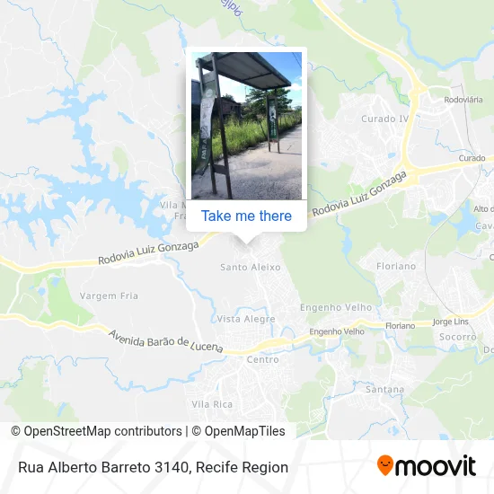 Rua Alberto Barreto 3140 map