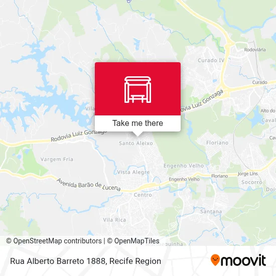 Rua Alberto Barreto 1888 map