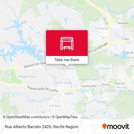 Rua Alberto Barreto 2420 map