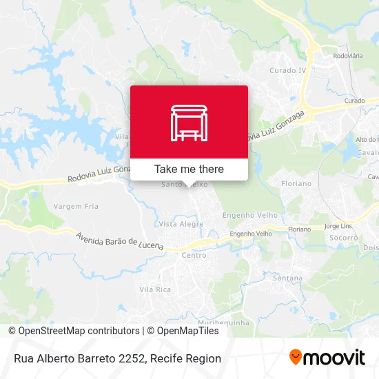 Rua Alberto Barreto 2252 map