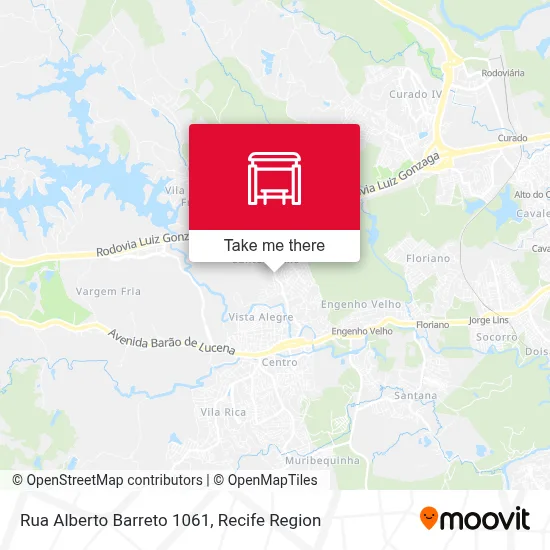 Rua Alberto Barreto 1061 map