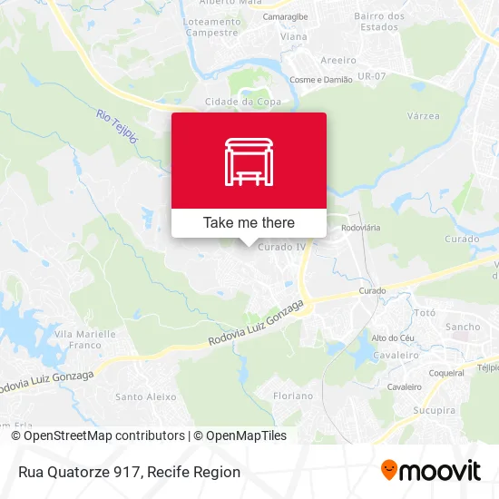 Rua Quatorze 917 map