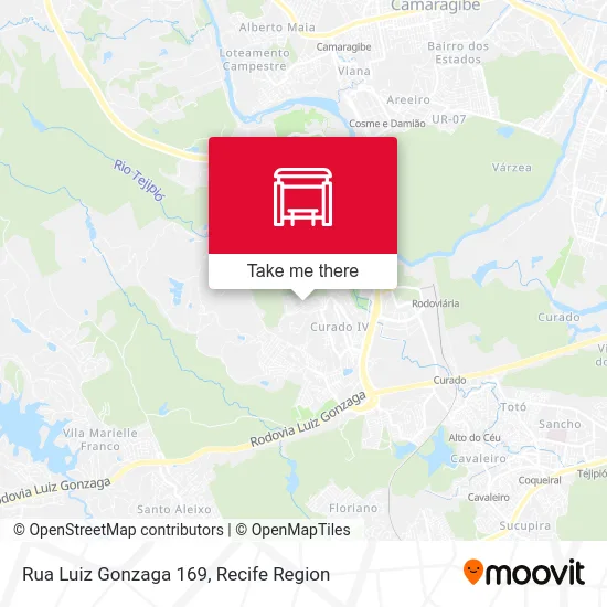 Rua Luiz Gonzaga 169 map