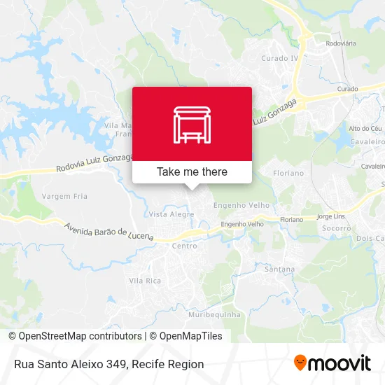 Rua Santo Aleixo 349 map