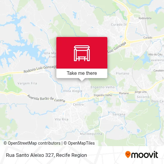Rua Santo Aleixo 327 map