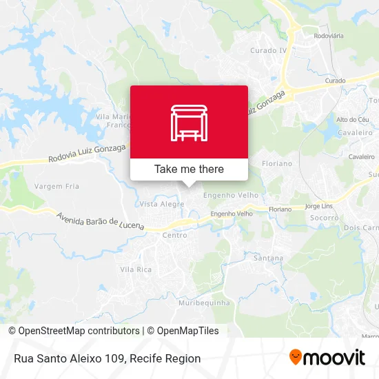 Rua Santo Aleixo 109 map
