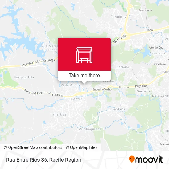 Rua Entre Rios 36 map