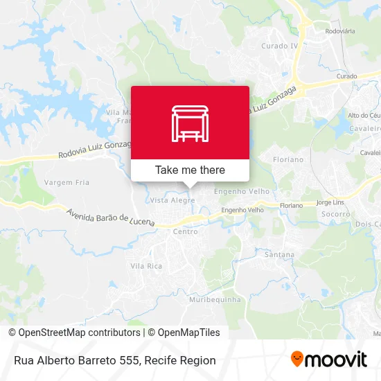 Rua Alberto Barreto 555 map