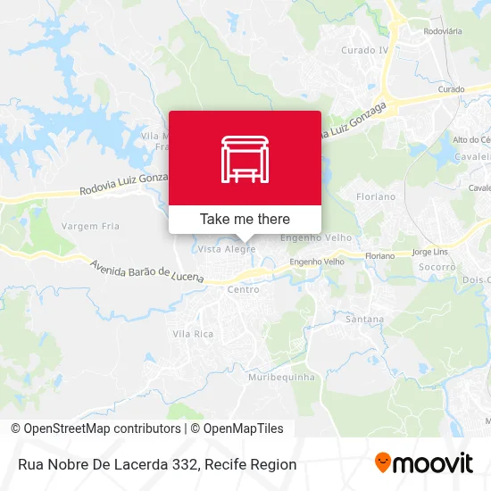 Rua Nobre De Lacerda 332 map