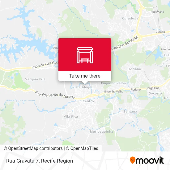 Rua Gravatá 7 map