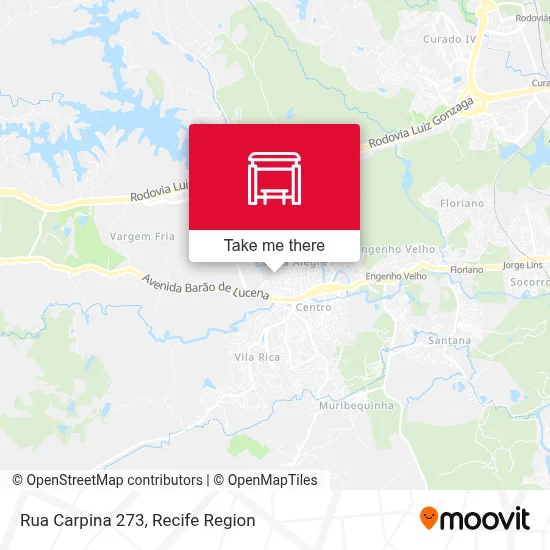 Rua Carpina 273 map