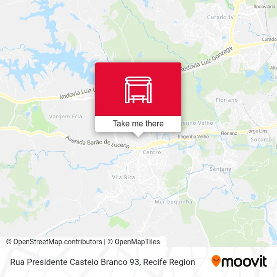 Rua Presidente Castelo Branco 93 map