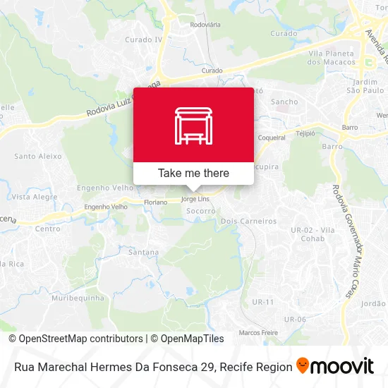 Rua Marechal Hermes Da Fonseca 29 map