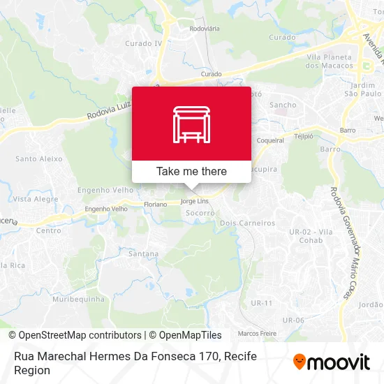 Rua Marechal Hermes Da Fonseca 170 map