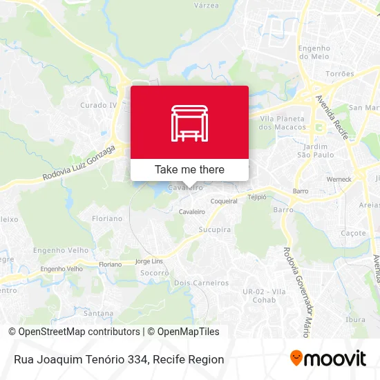 Rua Joaquim Tenório 334 map