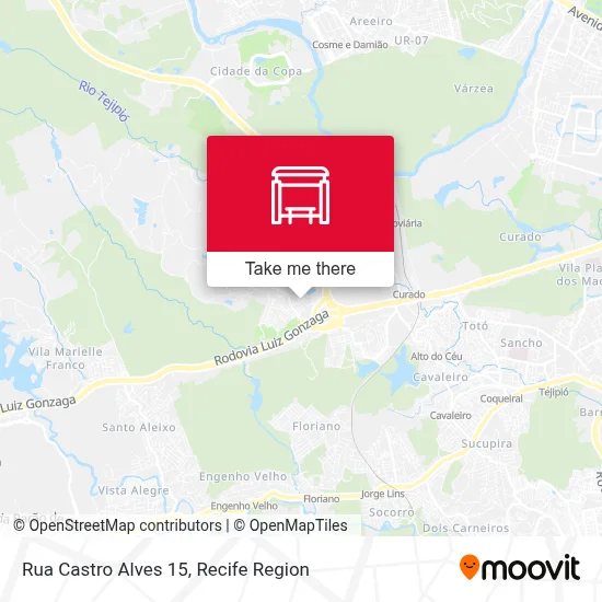 Rua Castro Alves 15 map