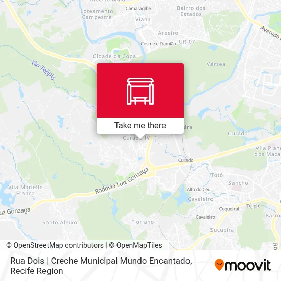 Rua Dois | Creche Municipal Mundo Encantado map