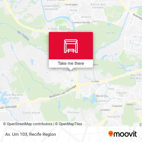 Av. Um 103 map