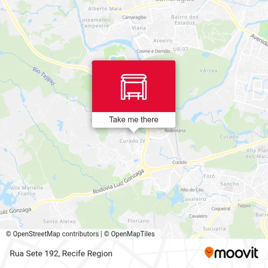 Rua Sete 192 map