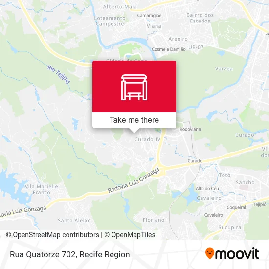 Rua Quatorze 702 map