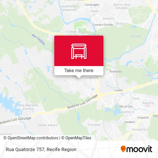 Rua Quatorze 757 map