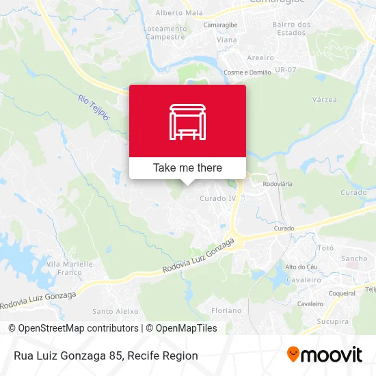 Rua Luiz Gonzaga 85 map