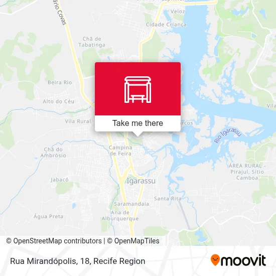Rua Mirandópolis, 18 map