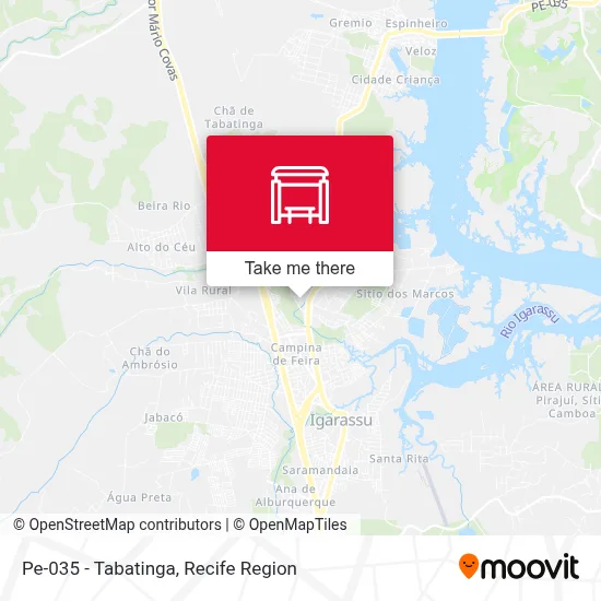Pe-035 - Tabatinga map