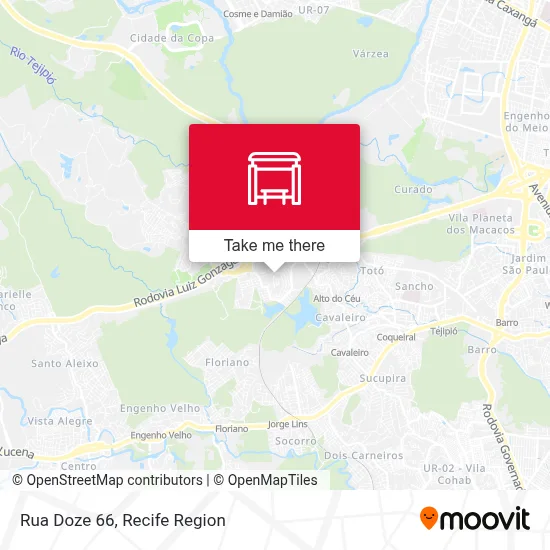 Rua Doze 66 map