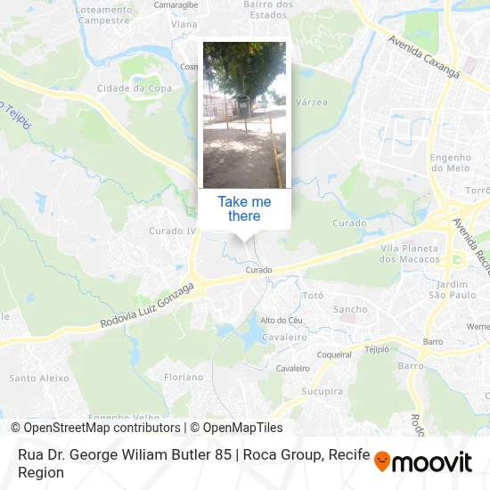 Rua Dr. George Wiliam Butler 85 | Roca Group map