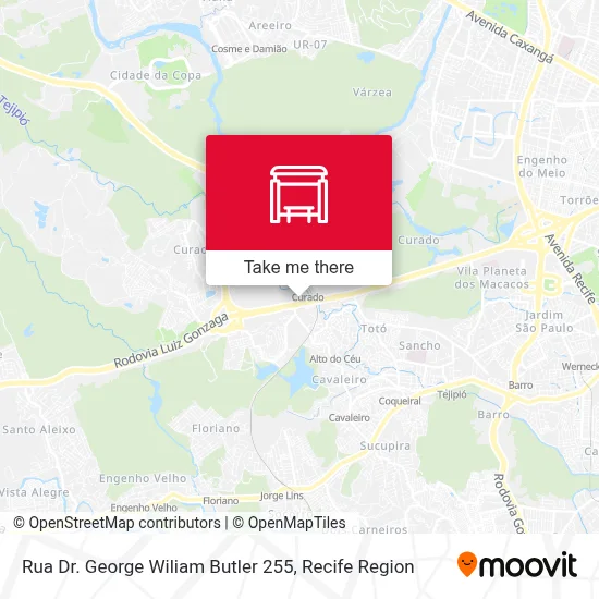 Rua Dr. George Wiliam Butler 255 map