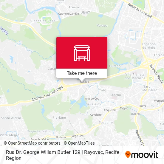 Rua Dr. George Wiliam Butler 129 | Rayovac map