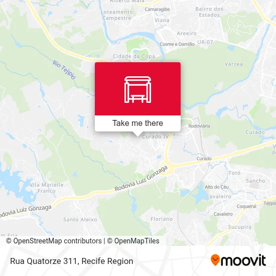 Rua Quatorze 311 map