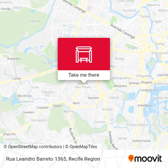 Rua Leandro Barreto 1365 map