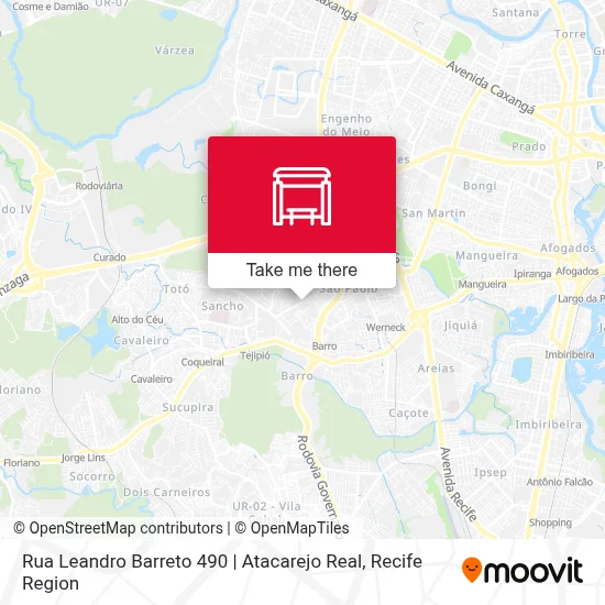 Rua Leandro Barreto 490 | Atacarejo Real map