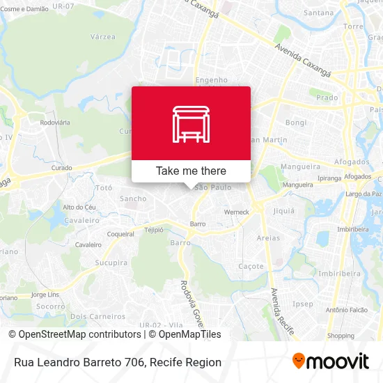 Rua Leandro Barreto 706 map