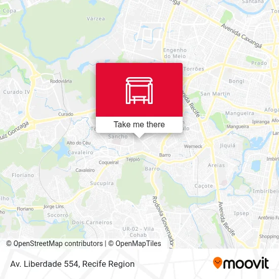 Av. Liberdade 554 map
