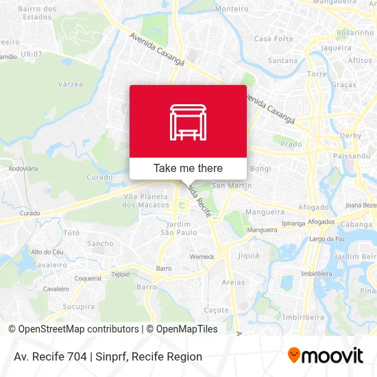 Av. Recife 704 | Sinprf map