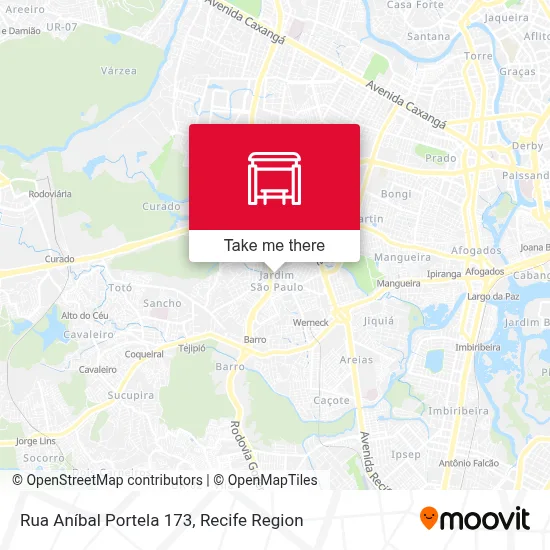Rua Aníbal Portela 173 map