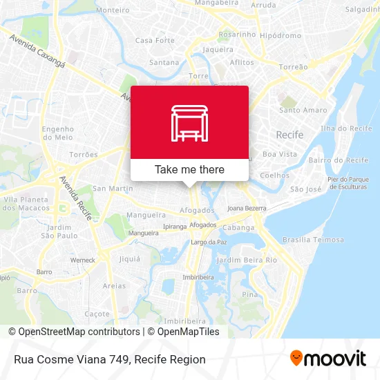 Rua Cosme Viana 749 map