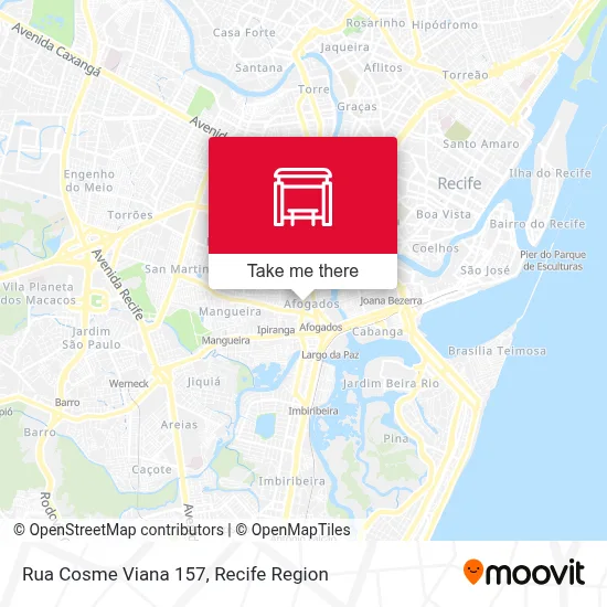Rua Cosme Viana 157 map