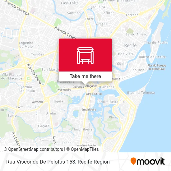 Rua Visconde De Pelotas 153 map