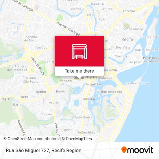 Rua São Miguel 727 map
