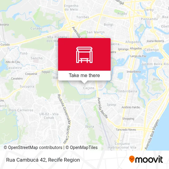 Rua Cambucá 42 map