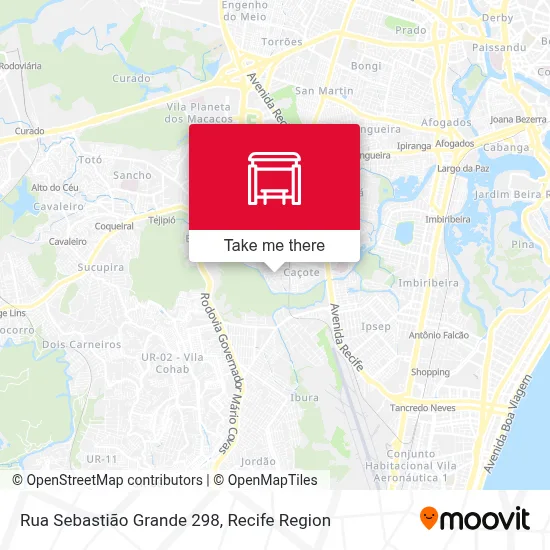 Rua Sebastião Grande 298 map