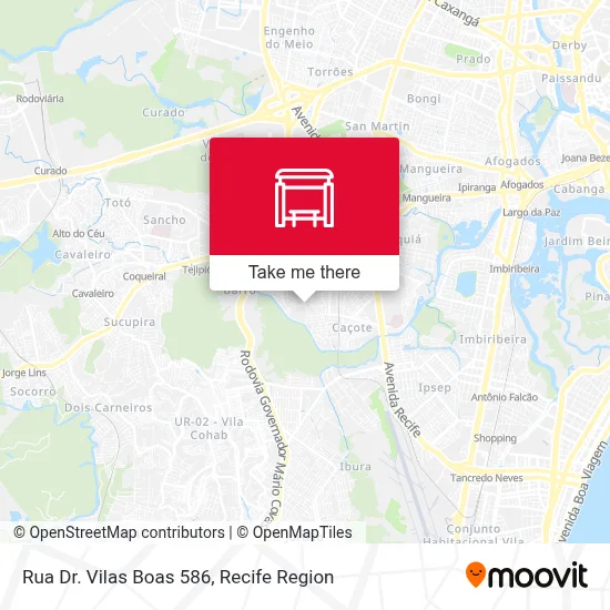 Rua Dr. Vilas Boas 586 map