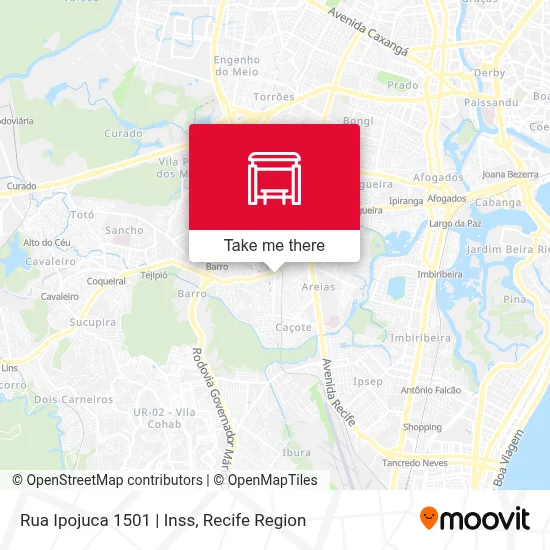 Rua Ipojuca 1501 | Inss map
