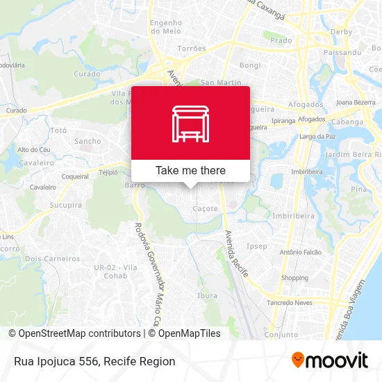 Rua Ipojuca 556 map