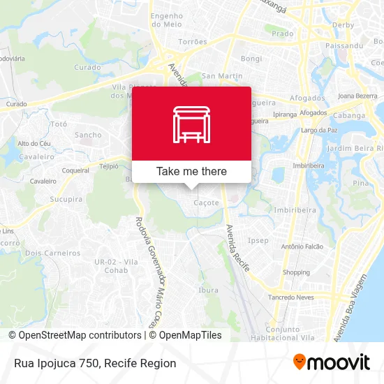 Rua Ipojuca 750 map