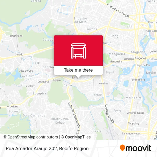 Rua Amador Araújo 202 map